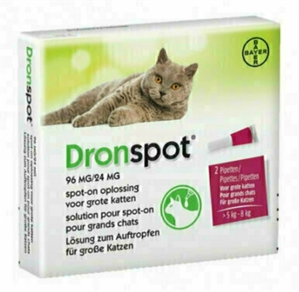Bayer Dronspot Katze genau richtig Produktbild 
