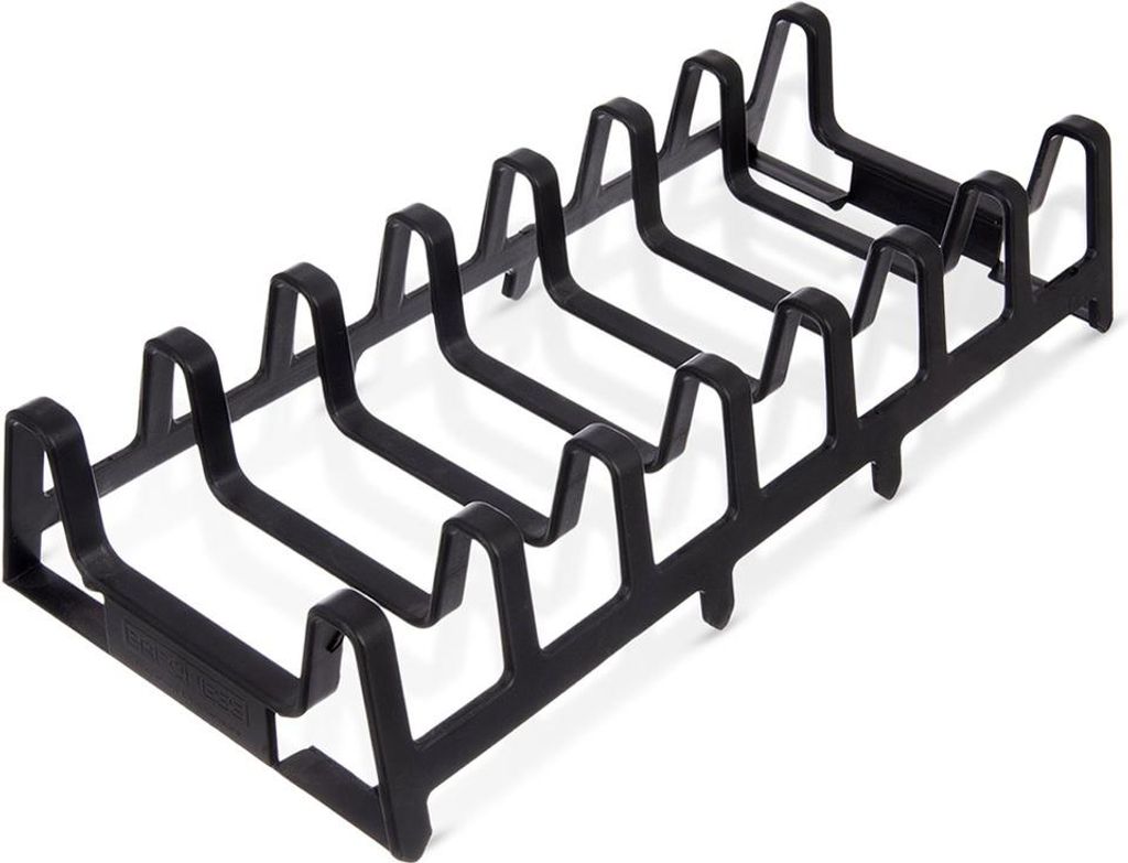 Orion | Ständer Für Deckel Und Teller - Schwarz - 30x14x6 cm - Küchenorganizer - Platzsparend
