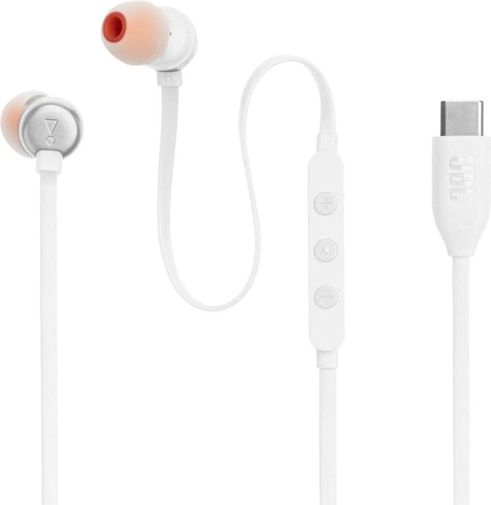 Kopfhörer mit Kabel USB C JBL Tune 310C weiß