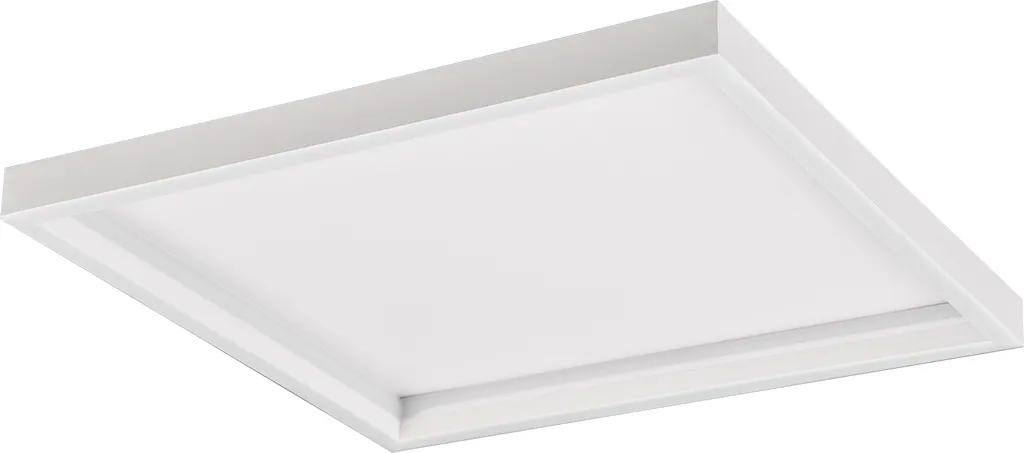 Plafoniera LED 20W Rotonda RL 35cm Bianca Quadrata | Alta Resa