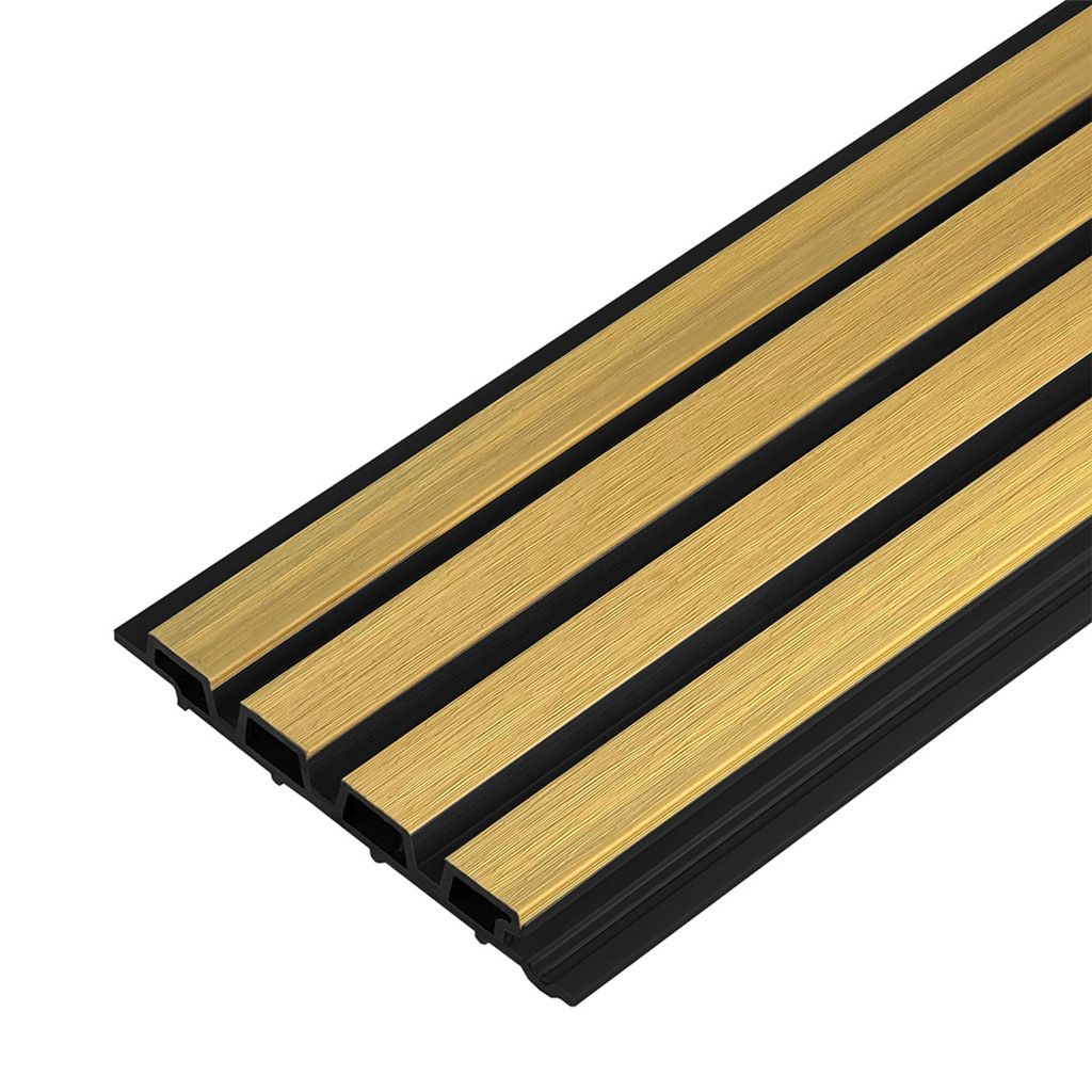 PREMIUM WPC Fassadenlamellen TRAPEZ | Fassadeverkleidung Produktbild 