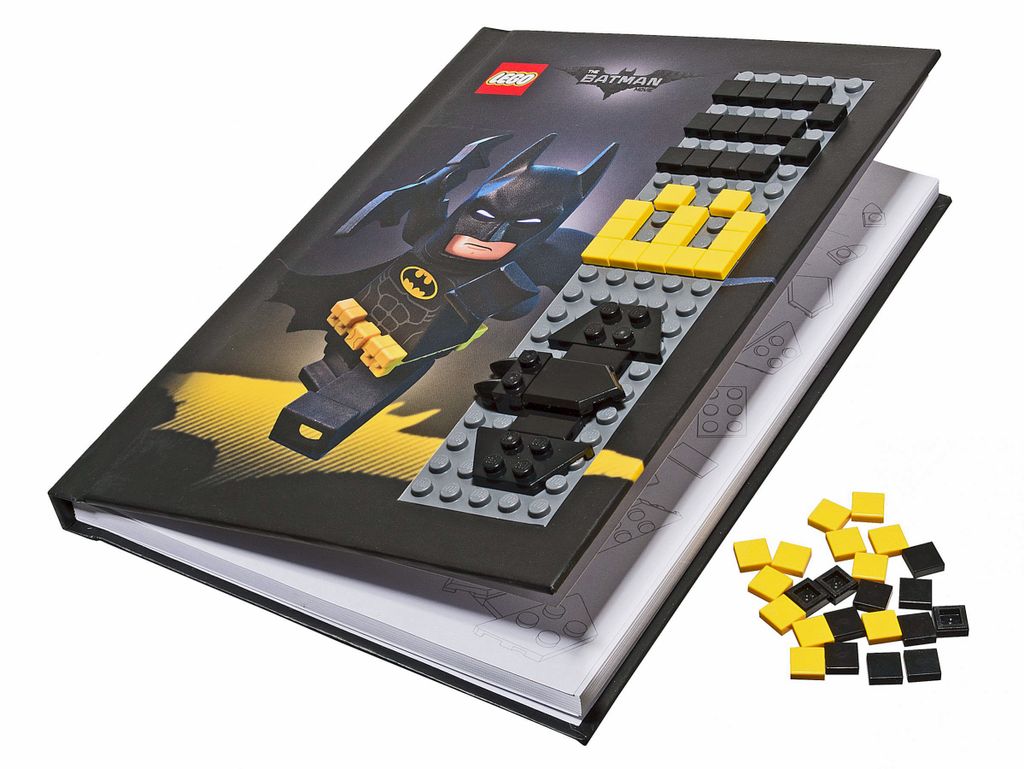 LEGO 853649 Batman The Movie Notizbuch mit LEGO-Steinen