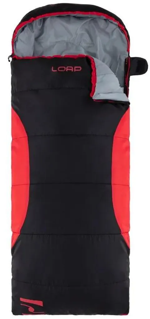 Sac de couchage enfant Loap Goat Kid Noir avec fermeture à droite Zip