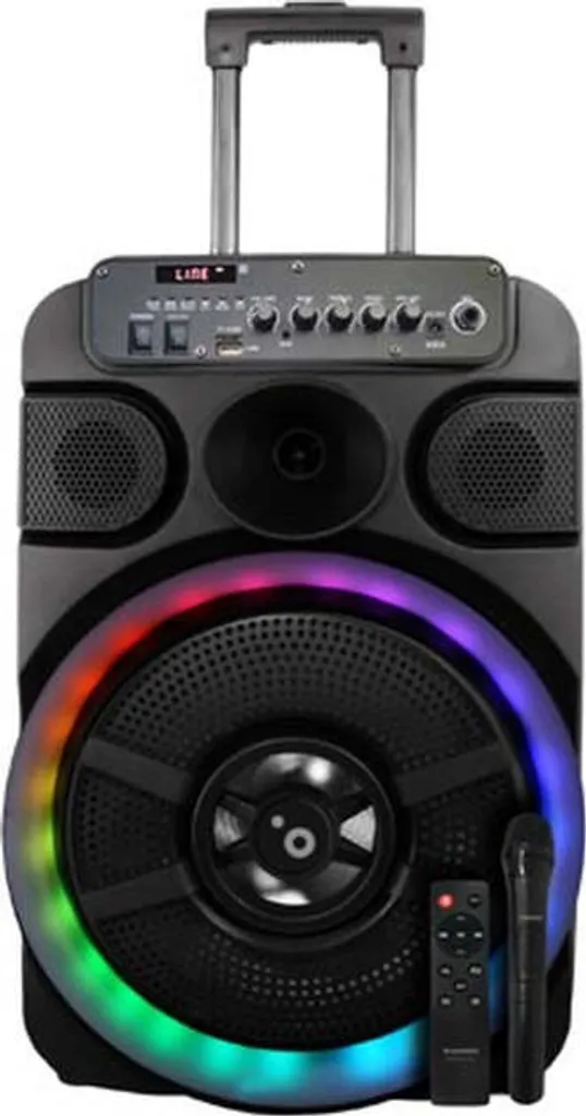 Enceinte Puissante Sunstech Muscles 12 Black 40W - Fini le Son Faible