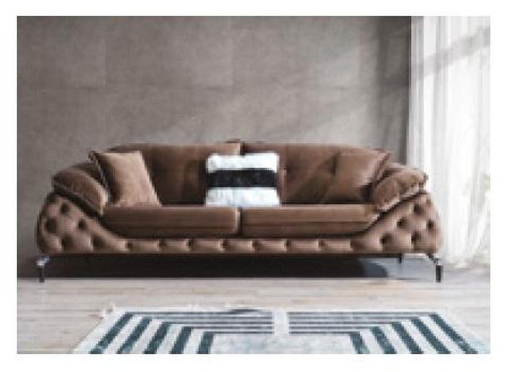 Grüne Chesterfield Couch Stoff Sofa Couch Möbel Luxus Einrichtung Sofas Couchen