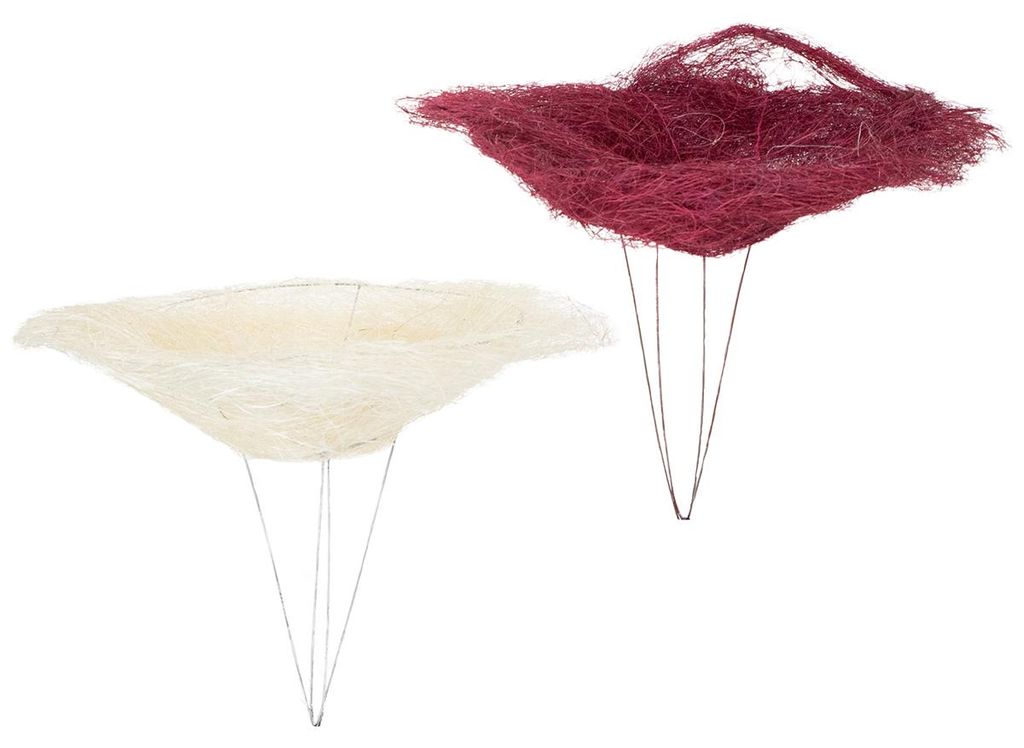 Floristische Manschette für Blumengestecke und kreative Dekorationen, 8 Stück