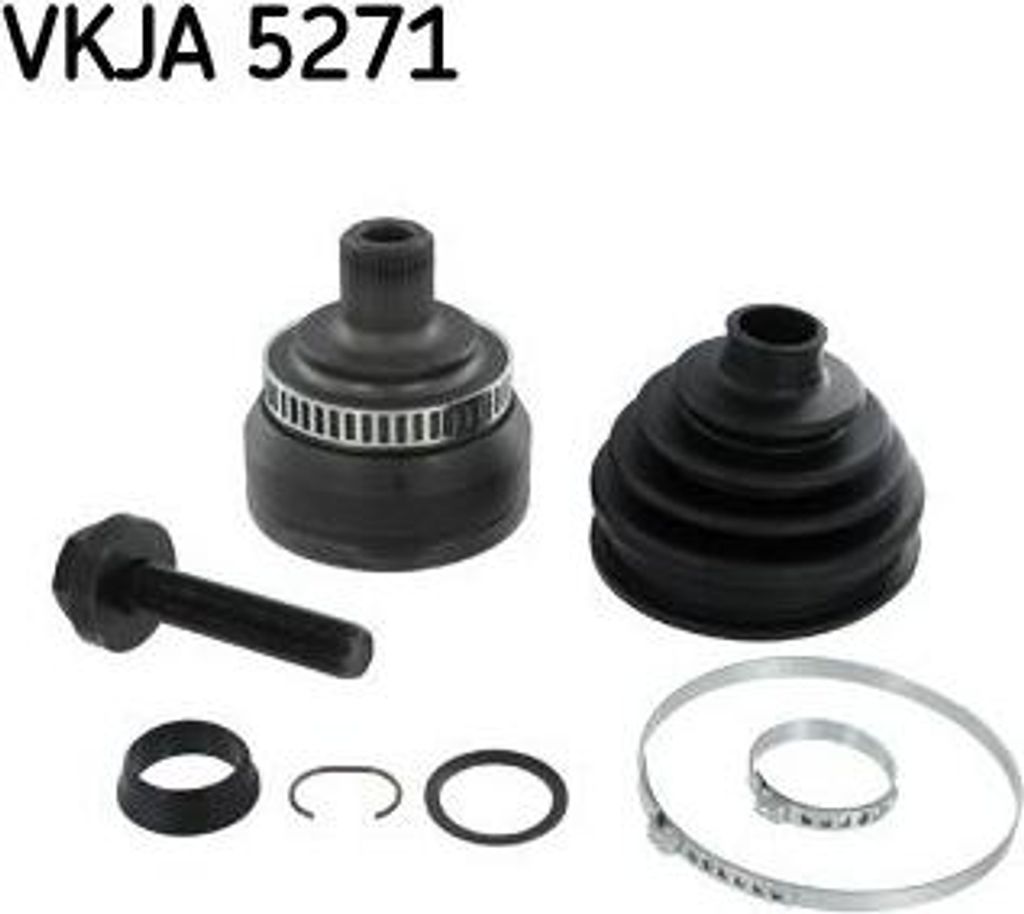 SKF VKJA 5271 Gelenksatz, Antriebswelle OE 1007695 kompatibel mit Galaxy, Alhambra, Sharan