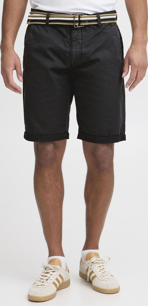 Blend BHBruno Herren Chino Shorts Bermuda kurze Hose mit Gürtel Stretch Eingrifftaschen Baumwollmischung Regular fit
