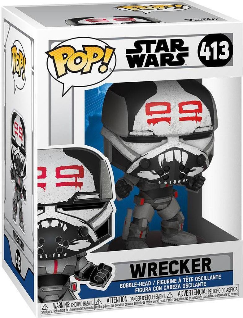 FUNKO POP! - Star Wars - Clone Wars Wrecker #413 Produktbild 