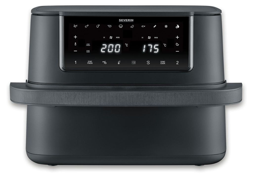 SEVERIN Heißluftfritteuse Black Line Flex FR 2490 Produktbild 