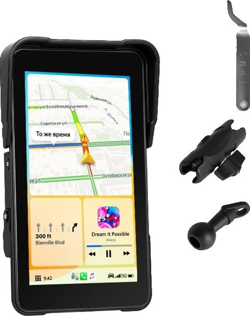 Sistema Infotainment Wireless CarPlay Android Auto con Sensori TPMS