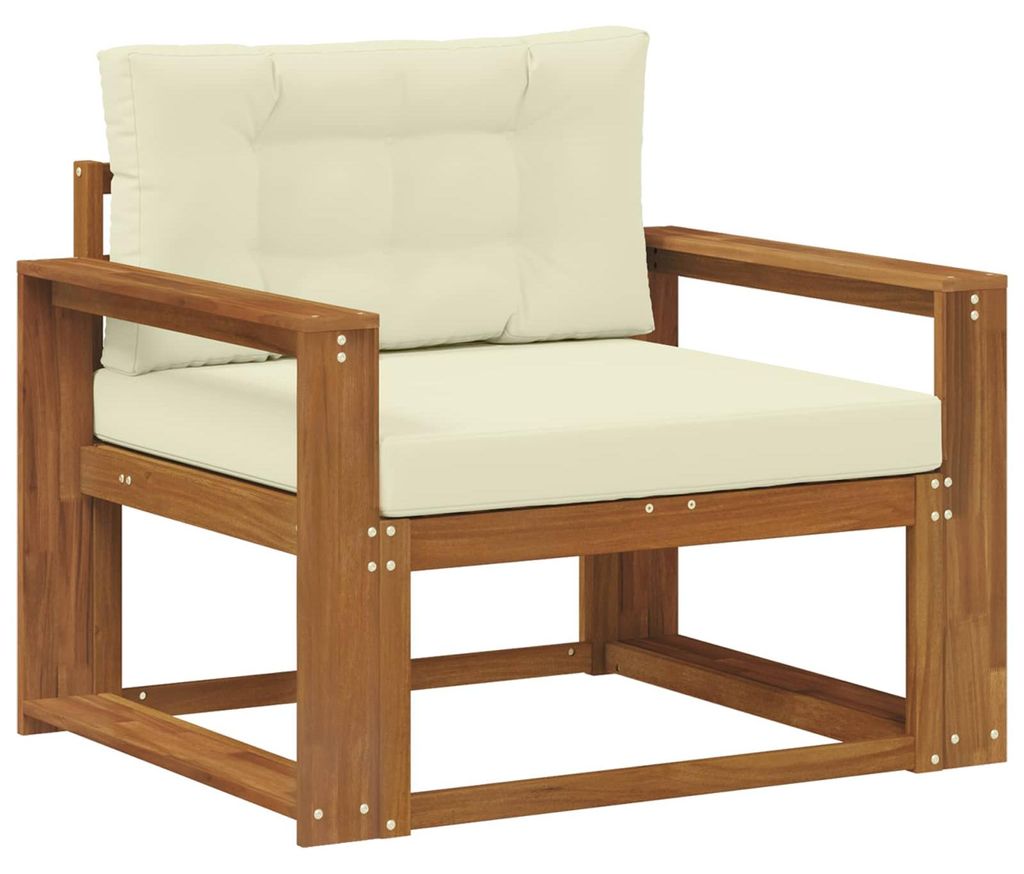 Hochwertigen Möbel Outdoor Mittelsofa/Gartensofa 1 PC - Outdoor Sofa - CLORIS - modernes Design - Massivholz Akazie Natur - Gartensofas GermanyMö...