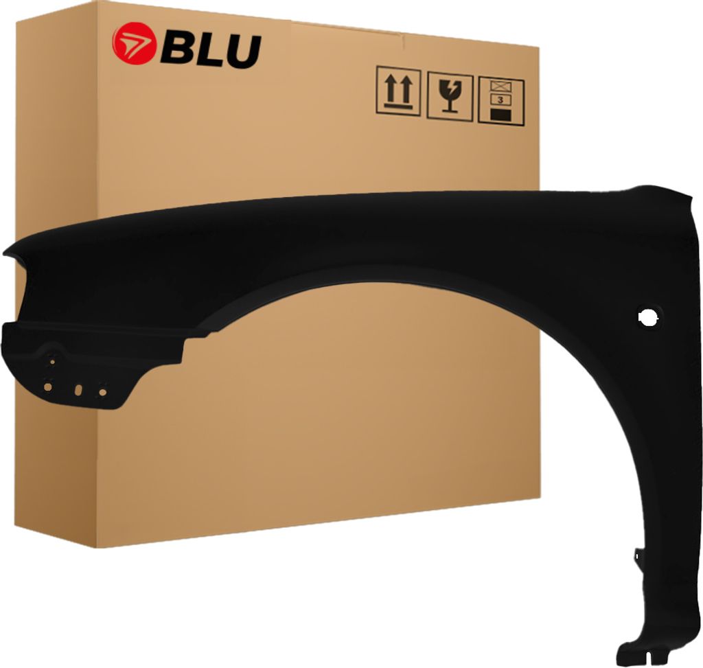 BLU Kotflügel Passend für Skoda Octavia I 1 ( 1U2,1U5 ) 9910 Links Schwarz SchwarzMagie | 1997-2010 | Vorderseite Vorne | Lackiert | Einbaufertig