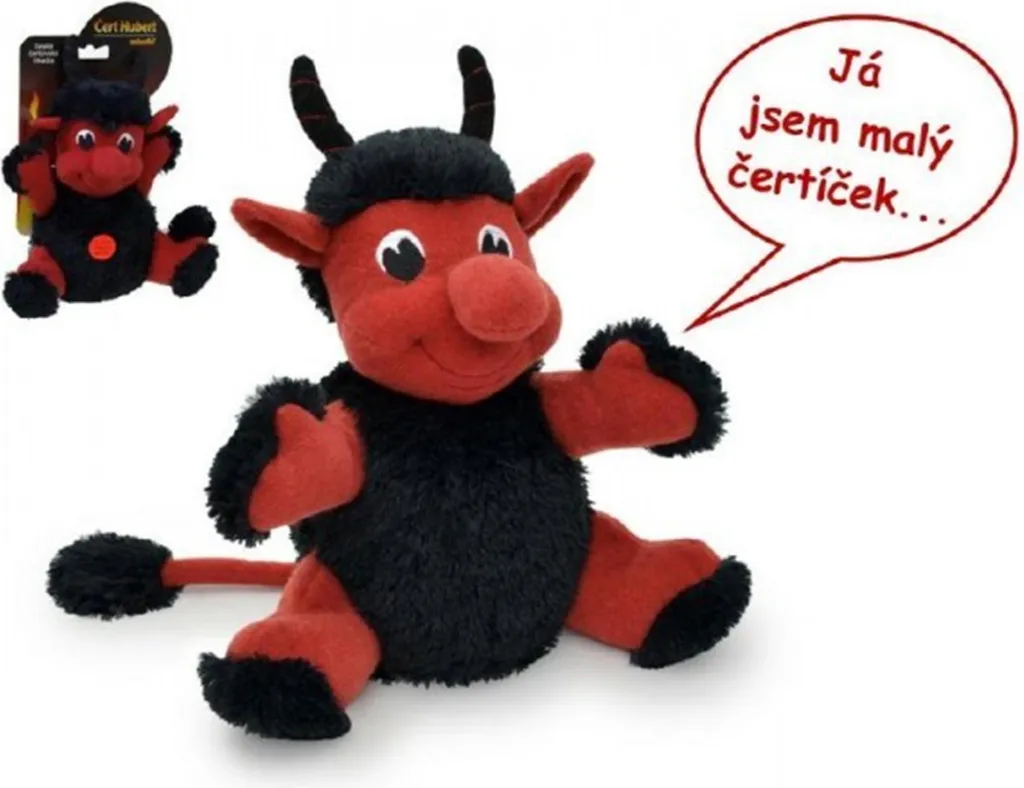 Peluche parlante Devil Hubert 20cm : Idée cadeau originale et drôle - 2
