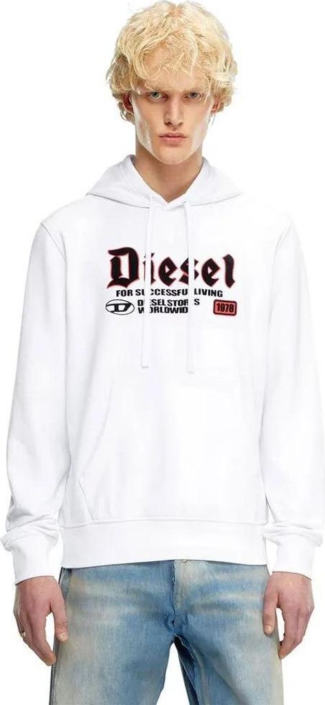 Diesel S Ginn K45 Kapuzenpullover Weiß L Herren Weiß L Produktbild 