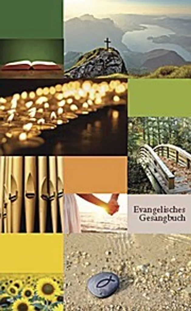 Livre de Cantiques Allemand Evangelisches Gesangbuch avec Couverture Noire