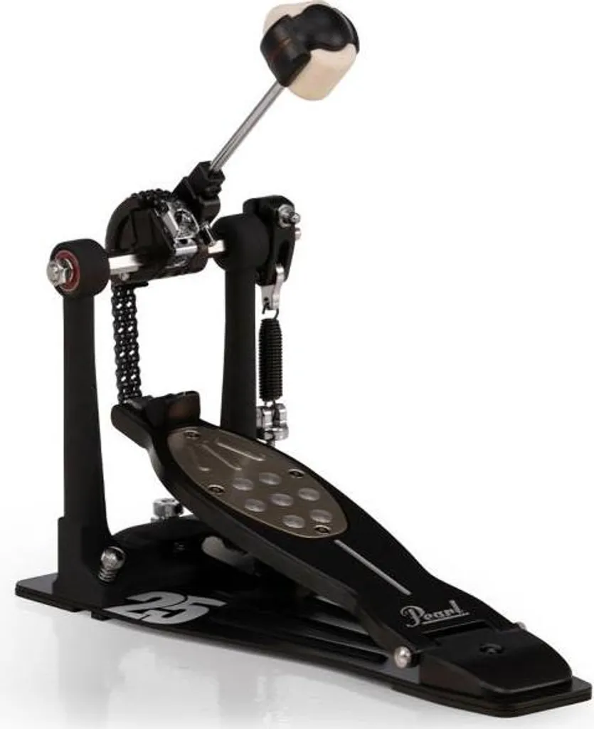 Pearl P-2050C/B Eliminator : Pédale Batterie Double Chaîne Noire