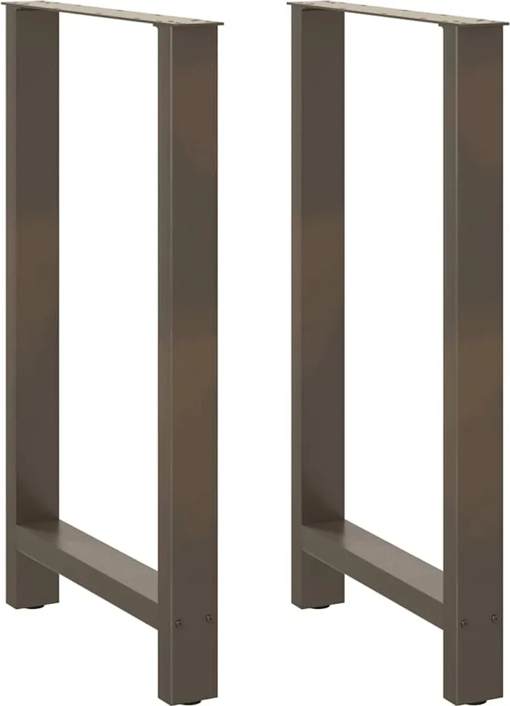 Crea il tuo Tavolo Bar con Gambe in Acciaio 60x100 - Kit 2 Pezzi