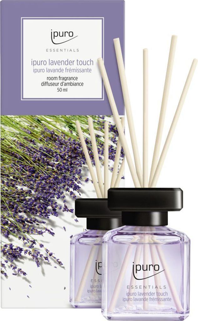 ipuro ESSENTIALS lavender touch, Duftflasche, Produktbild 