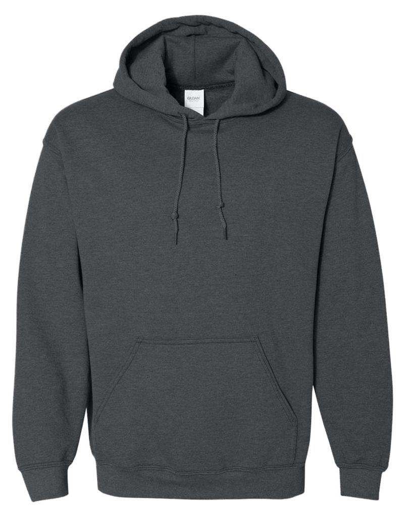 Gildan - Kapuzenpullover für Herren/Damen Uni PC5599 (M) (Fan Dunkelgrau Erika)