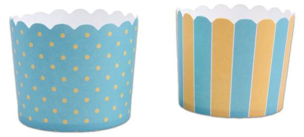 Cup Cakes-Förmchen, Papierbackförmchen MAXI, 12 Stück, Produktbild 