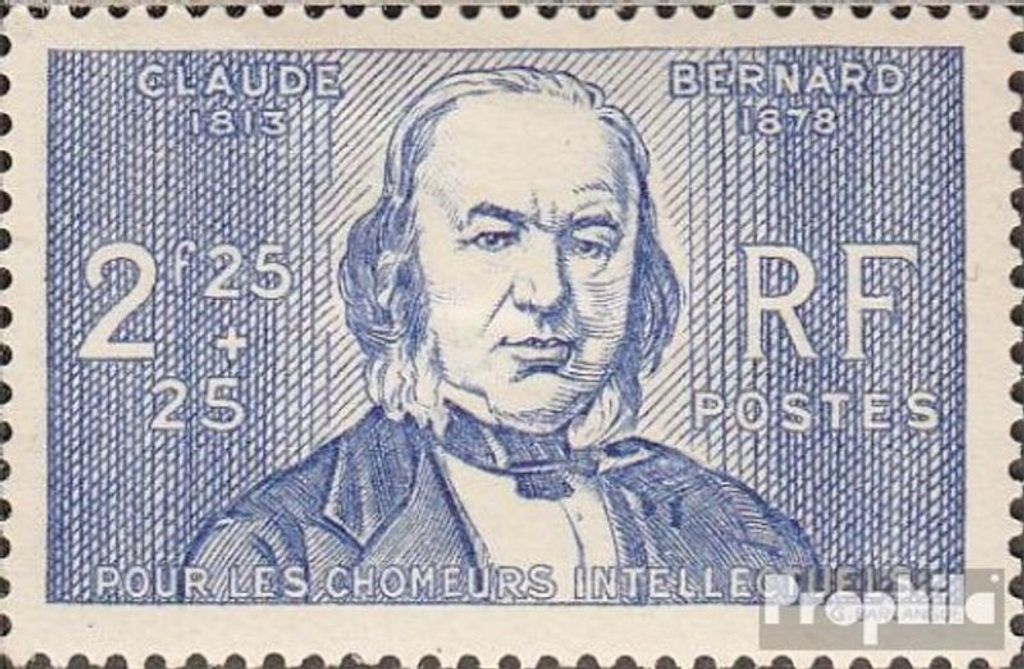 Briefmarken Frankreich 1939 Mi 453 mit Falz Intellektuelle