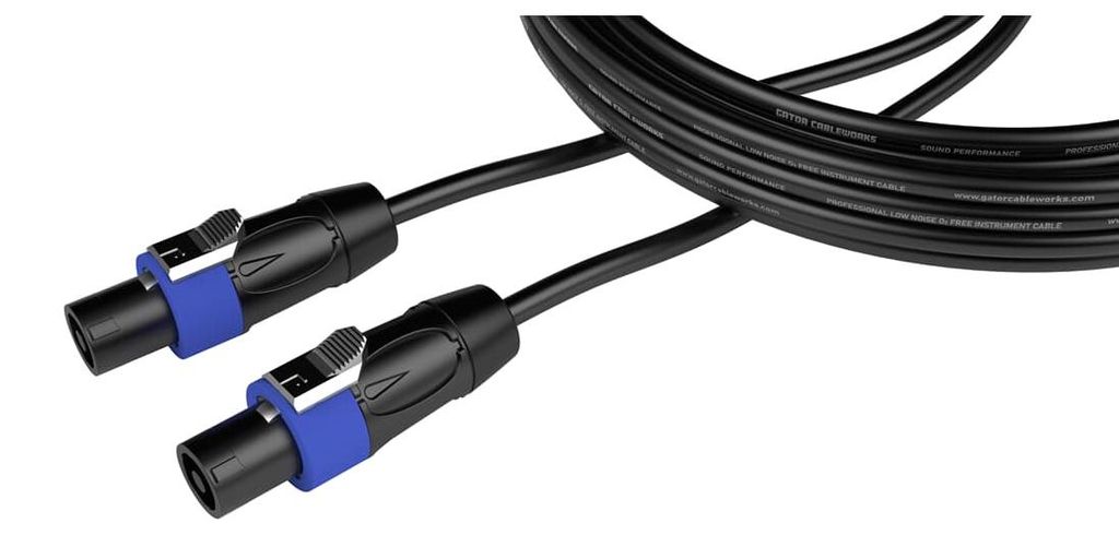 Gator Cableworks GCWC-SPK-06-2TL Composer Series 6 Foot (1,8m) Twist Lock