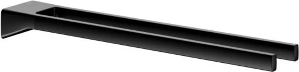 Asta Portasciugamani Doppio KEUCO AVENO 450mm - Black Minimal Design