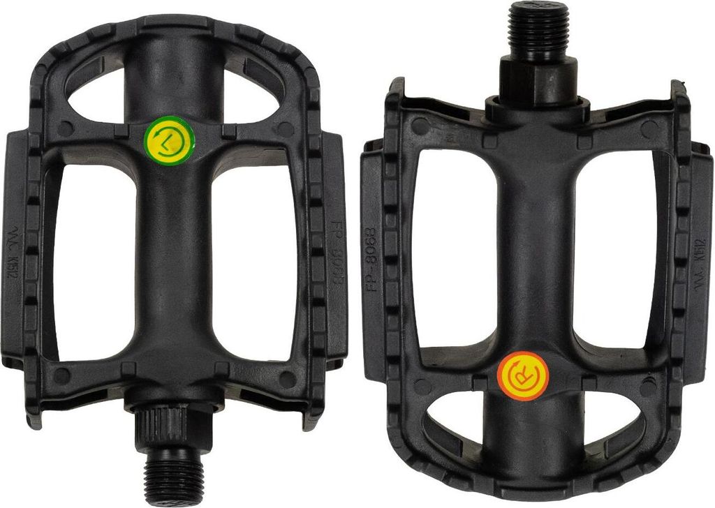 Fahrrad Pedale MTB Kunststoff Pedalen Reflektor ATB Produktbild 3