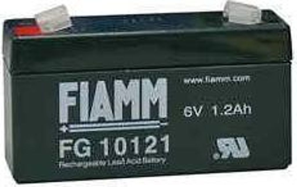 FIAMM Fiamm olověná baterie FG10121 6V/1,2Ah