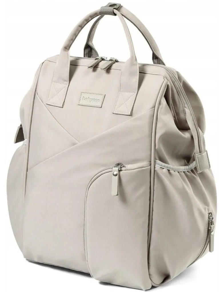 BABYONO Sac à langer Modern Style beige : sac à dos langer ergonomique
