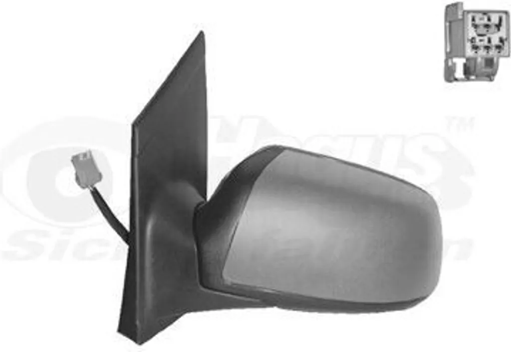Rétroviseur Extérieur pour FORD Focus II - Miroir Chauffant Apprêté