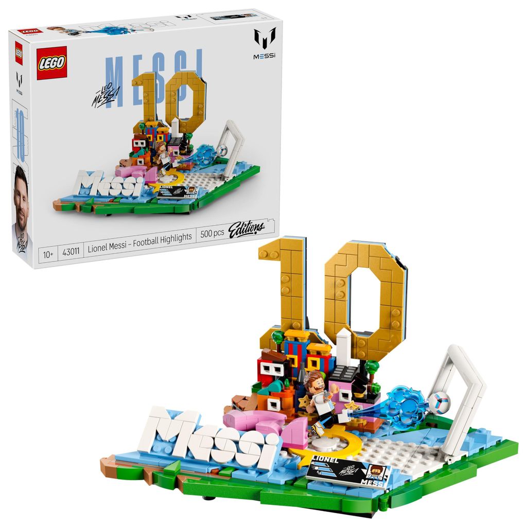 LEGO Lionel Messi Belangrijke Momenten Voetbal 43011 Productafbeelding 