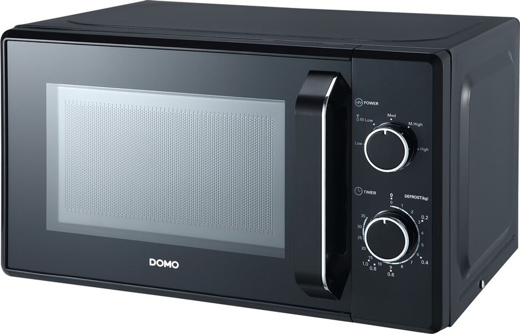 Micro-ondes solo 20l 800w noir - Domo - DO2520 - Image du produit 
