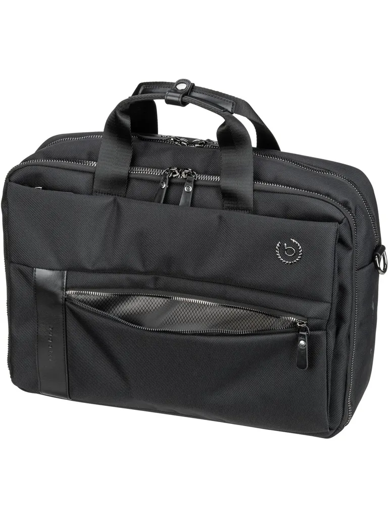 bugatti Nero Serviette Sac Ordinateur Portable 15 Pouces Noir Business - 13