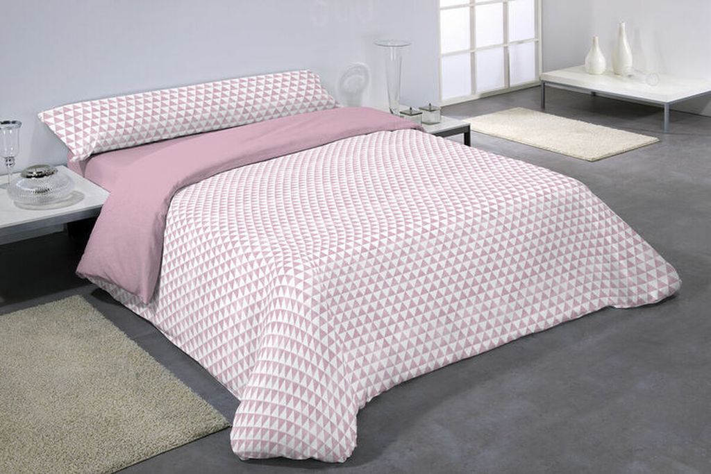 Bettbezug Set Hosteline DAREL Rosa Bett 150 3 Stück