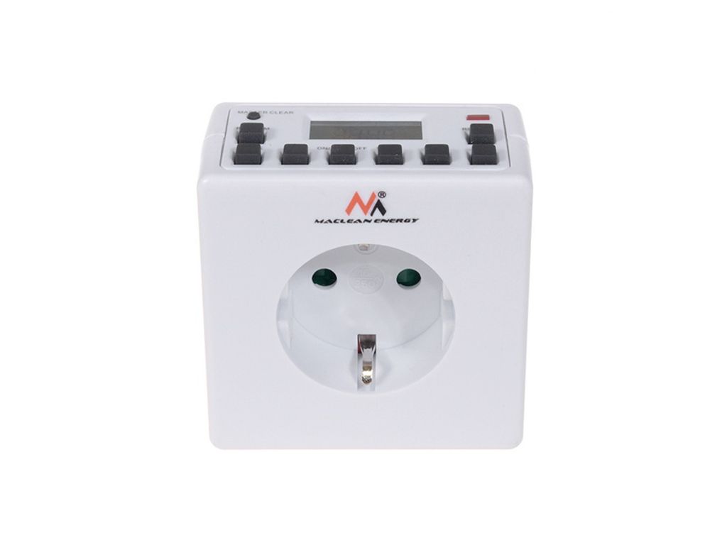 Digital Zeitschaltuhr 3500 Watt 16A 7 Tage Backup Akku Steckdose