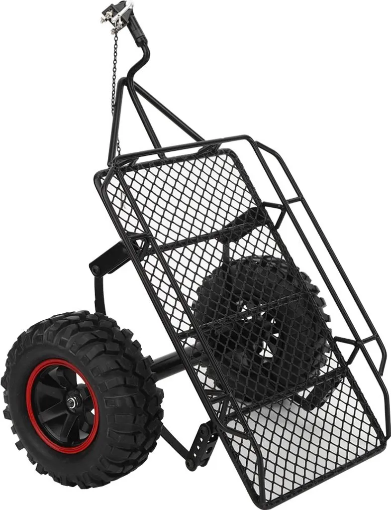 Trémie de remorque métallique ultra résistante pour Crawler RC 1/10 - 2