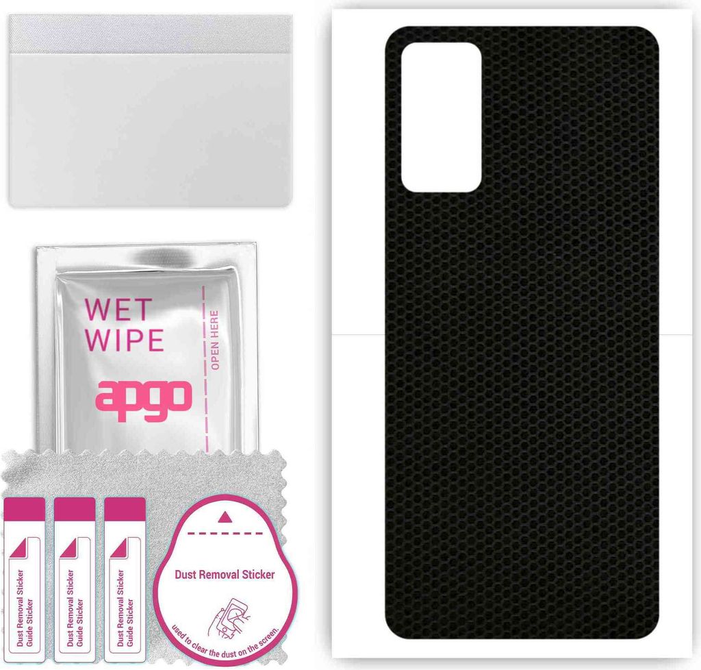 apgo Rückseite Schutzfolie, Skin, kompatibel mit Honor 30 Youth Edition, Hinten Displayschutzfolie aus Vinylfolie, kratzfest, einfache Montage - M...