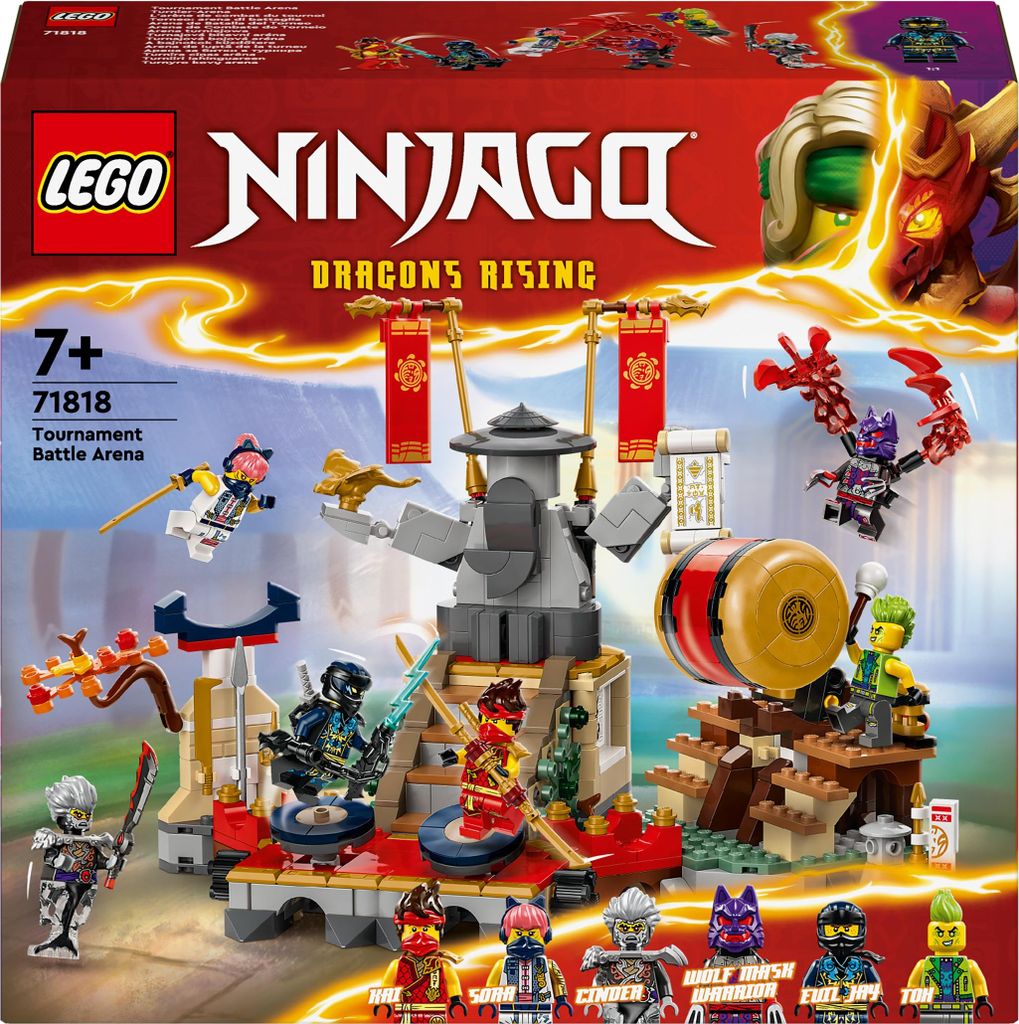 LEGO Ninjago Tournoi : Arène de Combat 71818 Image du produit 