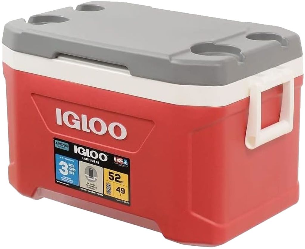 Igloo Latitude 52 49 Liter : Rot Farbe: Rot Produktbild 
