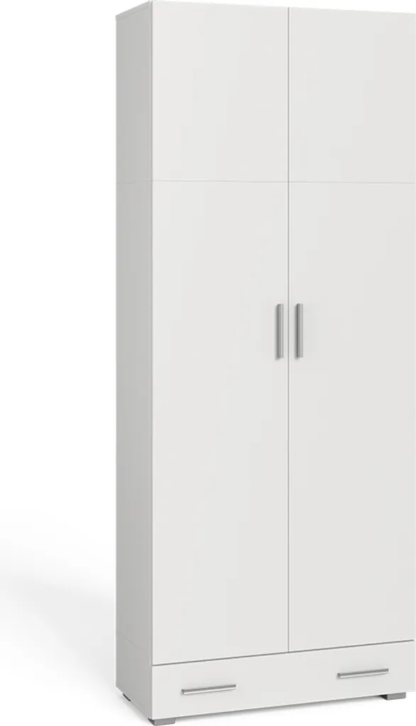 Vicco Ingo Étagère à dossiers Blanc 80x182,4 cm avec tiroir Modèle 36454