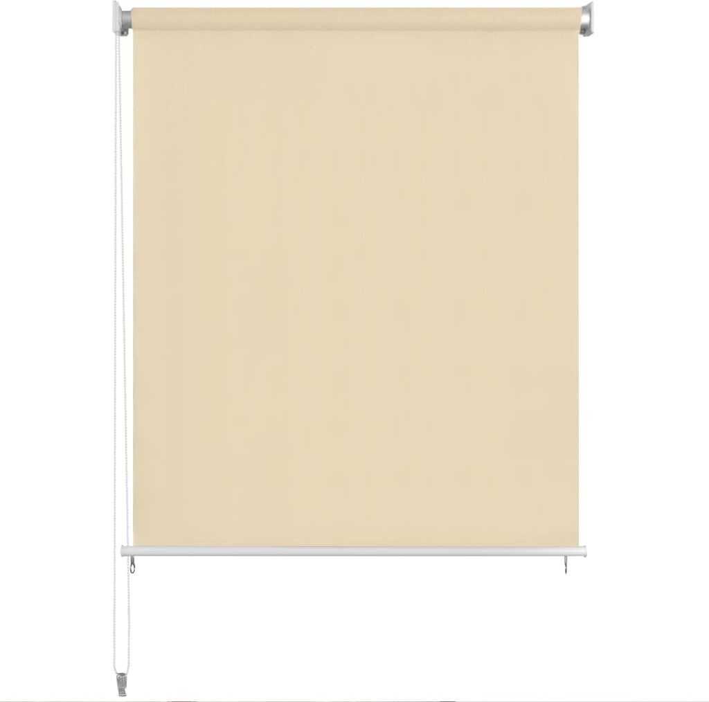 Tenda a Rullo per Esterni Crema 80x230 cm in HDPE Immagine del prodotto 