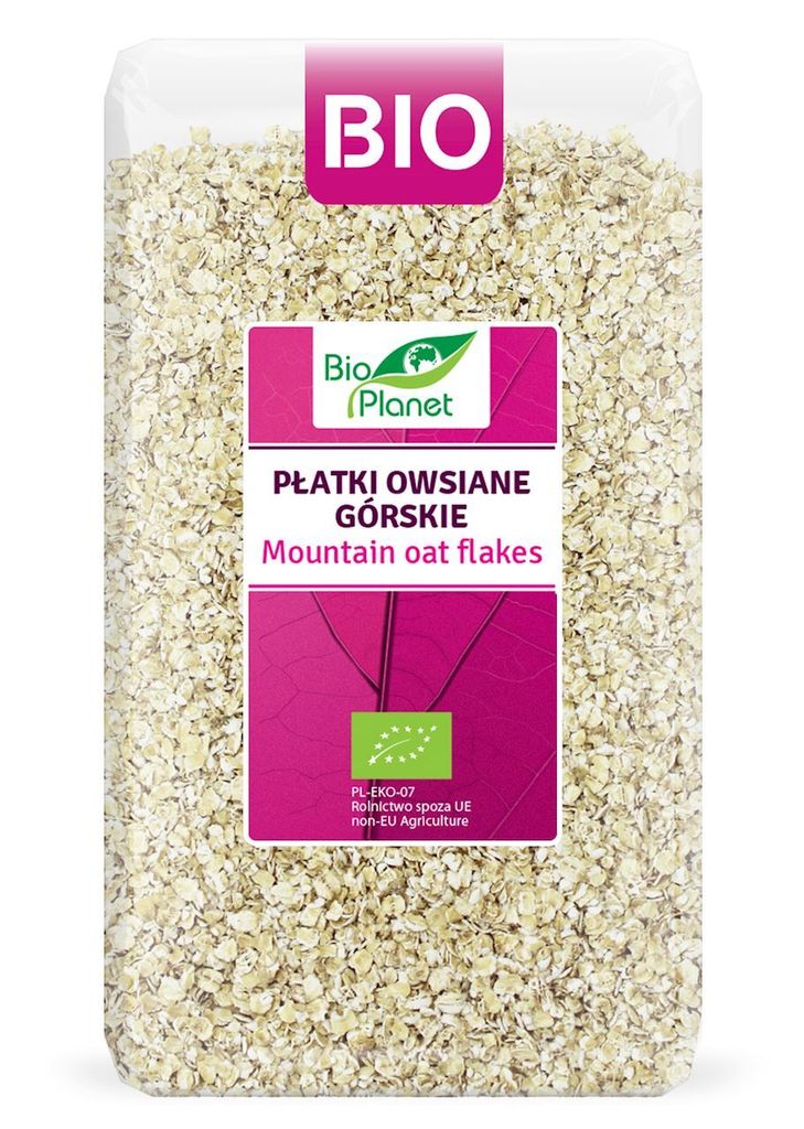PŁATKI OWSIANE GÓRSKIE600 g -PLANET Zdjęcie produktu 