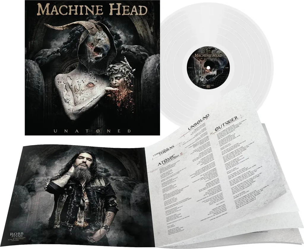 Vinyle Machine Head Unatøned LP Clear - Idéal pour Platine et Collection
