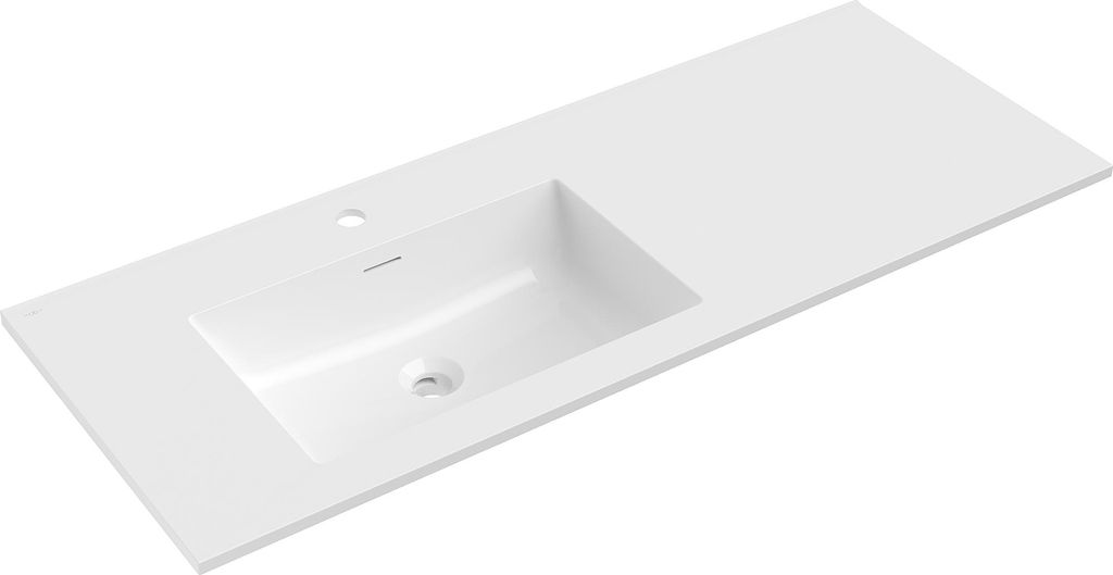 Mexen Otis lavabo encastré, gauche 121 x 46,5 cm, blanc Image du produit 