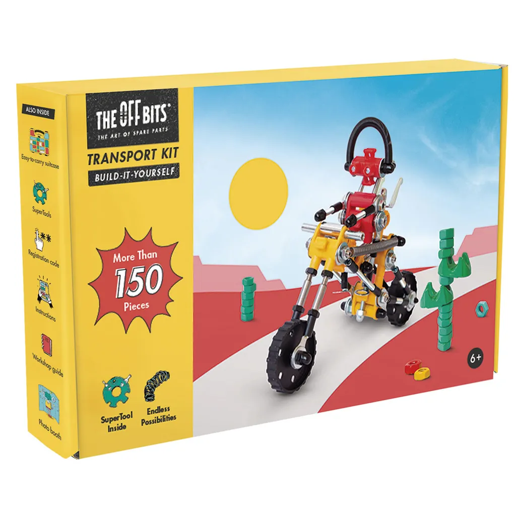 Activité créative enfant Le OffBits RiderBit - Mini robot DIY à offrir - 6