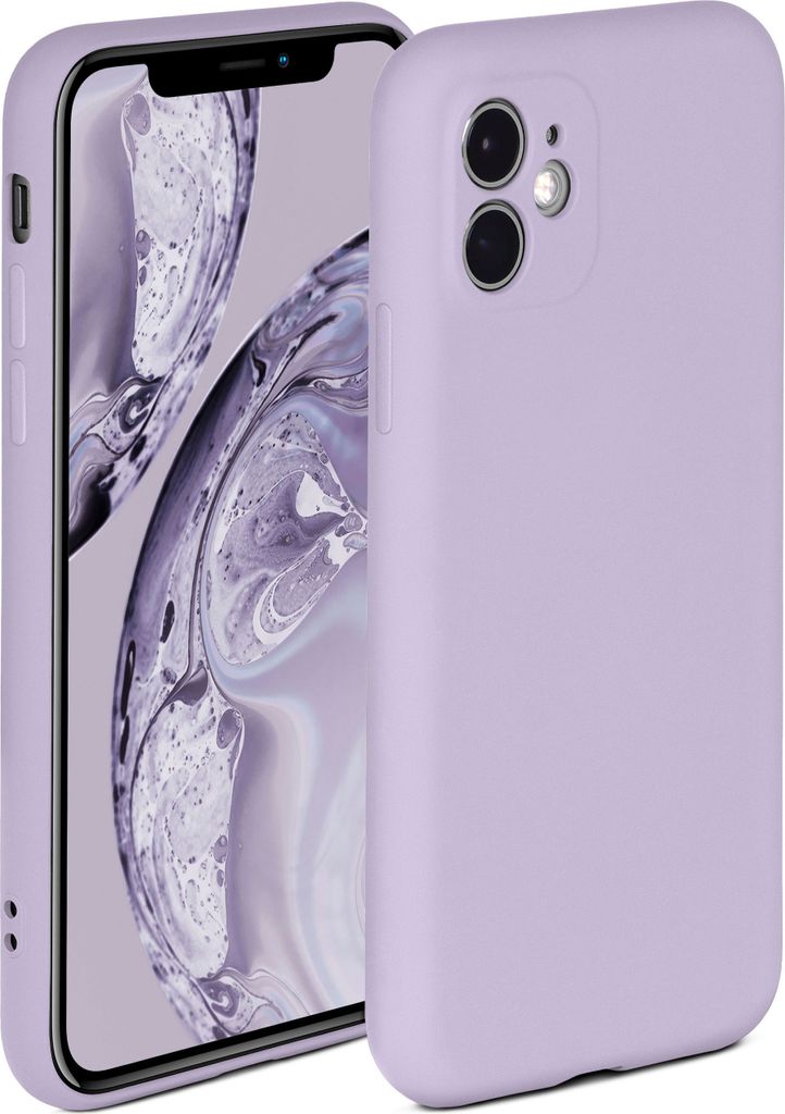 Soft-Case für Apple iPhone 11, Farbe:Flieder