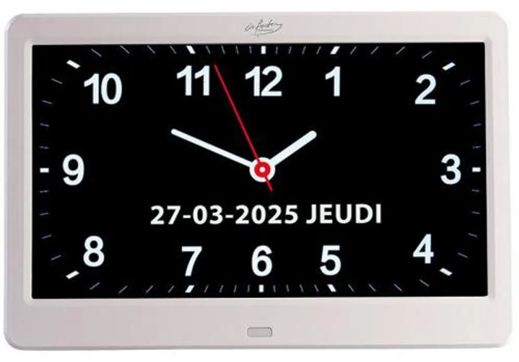 Horloge Numérique contre les Oublis : Écran 10", Rappels et Photos - 2