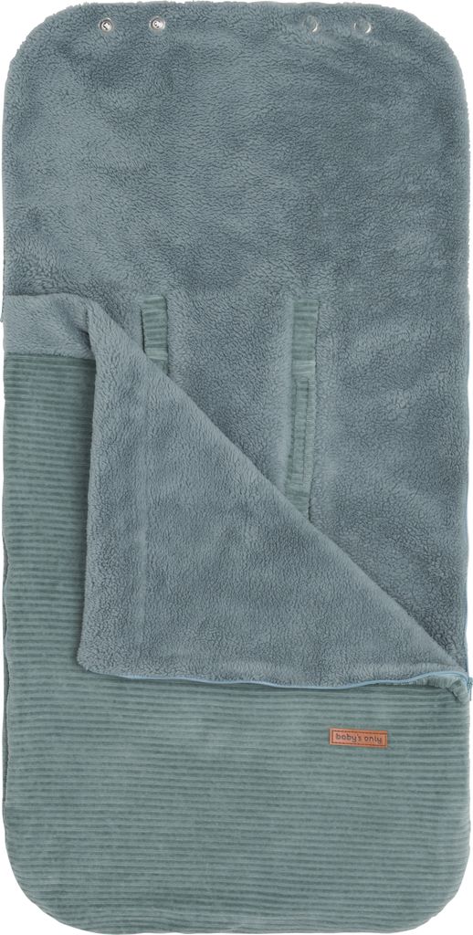Baby's Only Fußsack Autositz 0+ Sense - Meergrün - 86x38 cm